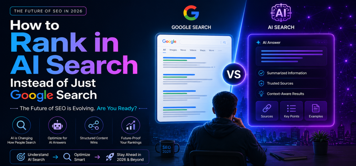How to Rank in AI Search Instead of Just Google Search: The Future of SEO in 2026